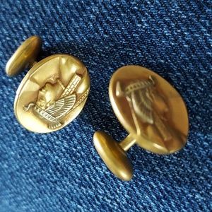 Vintage Pharoah style cufflinks